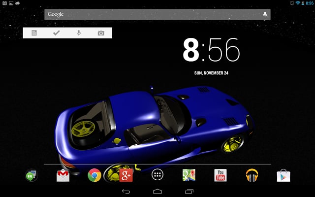 3D Sport Car Live Wallpaper截图1