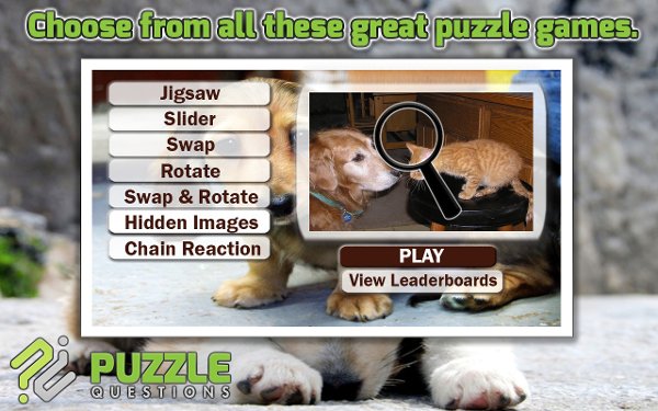 Free Dogs and Cats Puzzles截图2