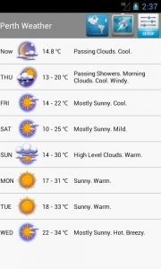 AU Weather Forecast and Widget截图2
