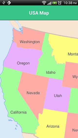 USA Map截图3