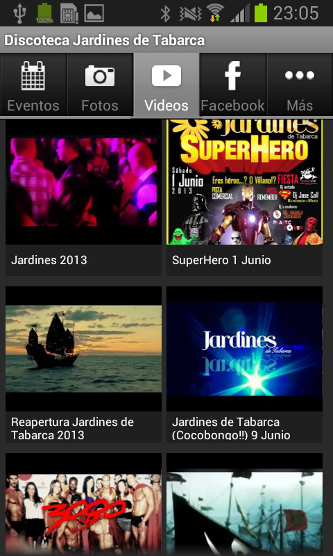 Discoteca Jardines de Tabarca截图3