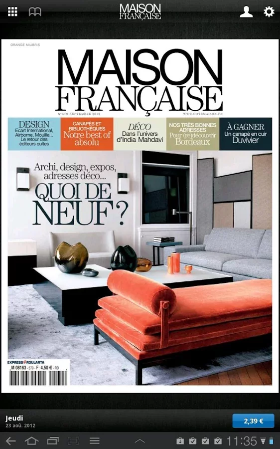 Maison Française - Magazine截图2