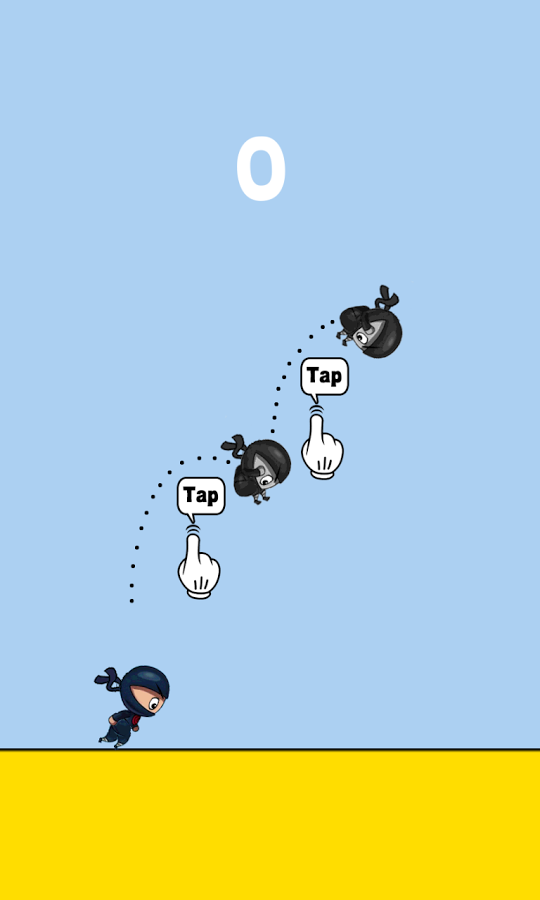 Amazing Ninja Jump截图3