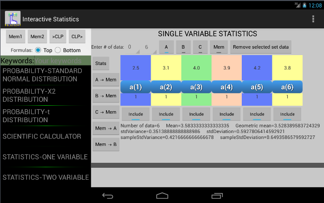 Interactive Statistics截图6