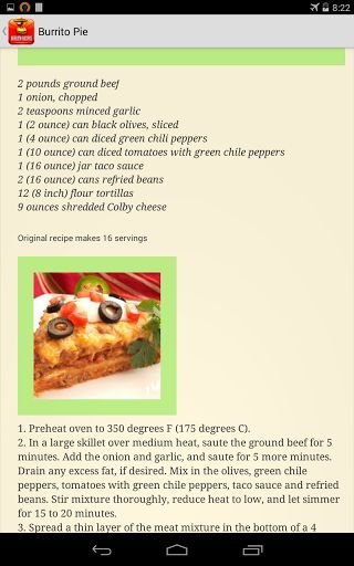 Burrito Recipes截图7