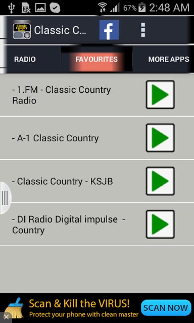 Classic Country Radio截图5