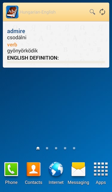 Hungarian&lt;&gt;English Dictionary截图1