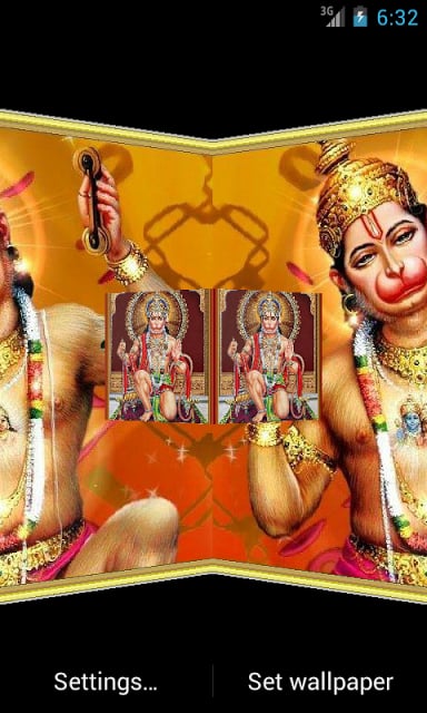 Veer Hanuman 3D Live Wallpaper截图4