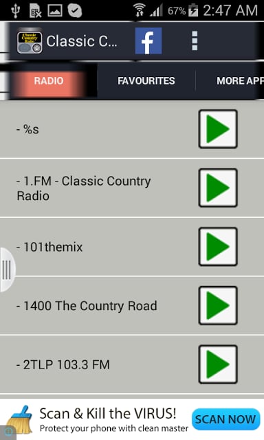 Classic Country Radio截图3