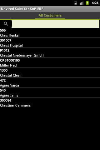 Unvired Sales for SAP截图2