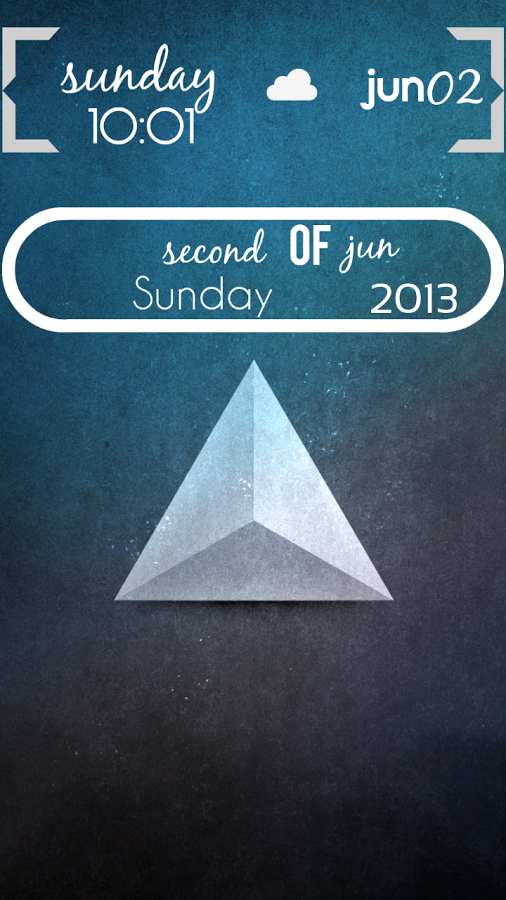 Skinny Clock Free - UCCW Skin截图2