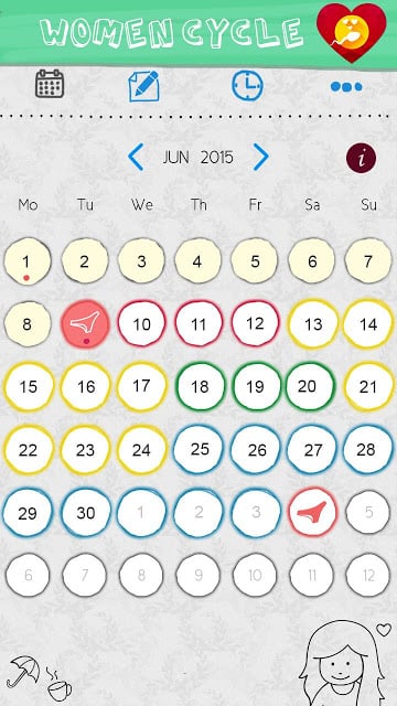 Period Calendar截图4