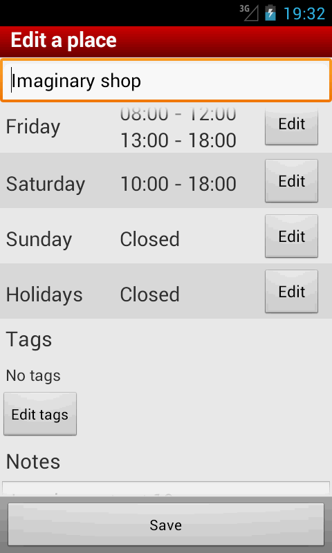 My Opening Hours Pro截图4