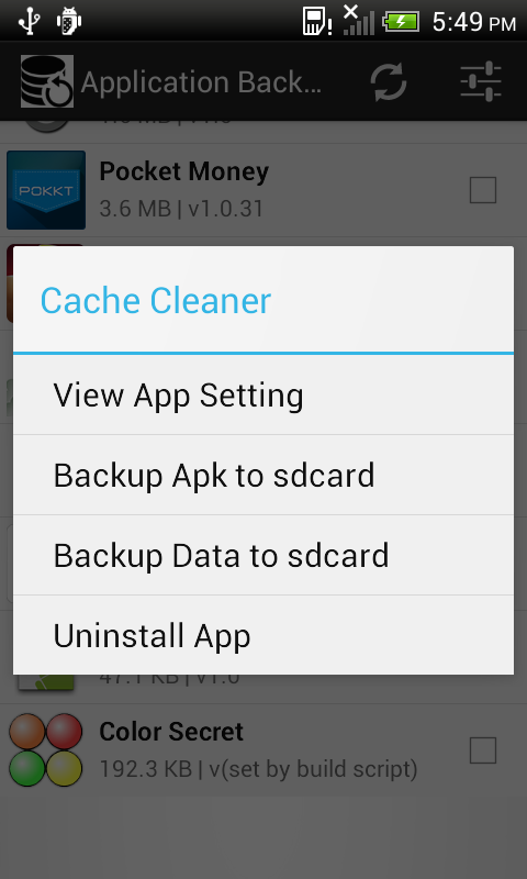 Application Backup Pro截图2