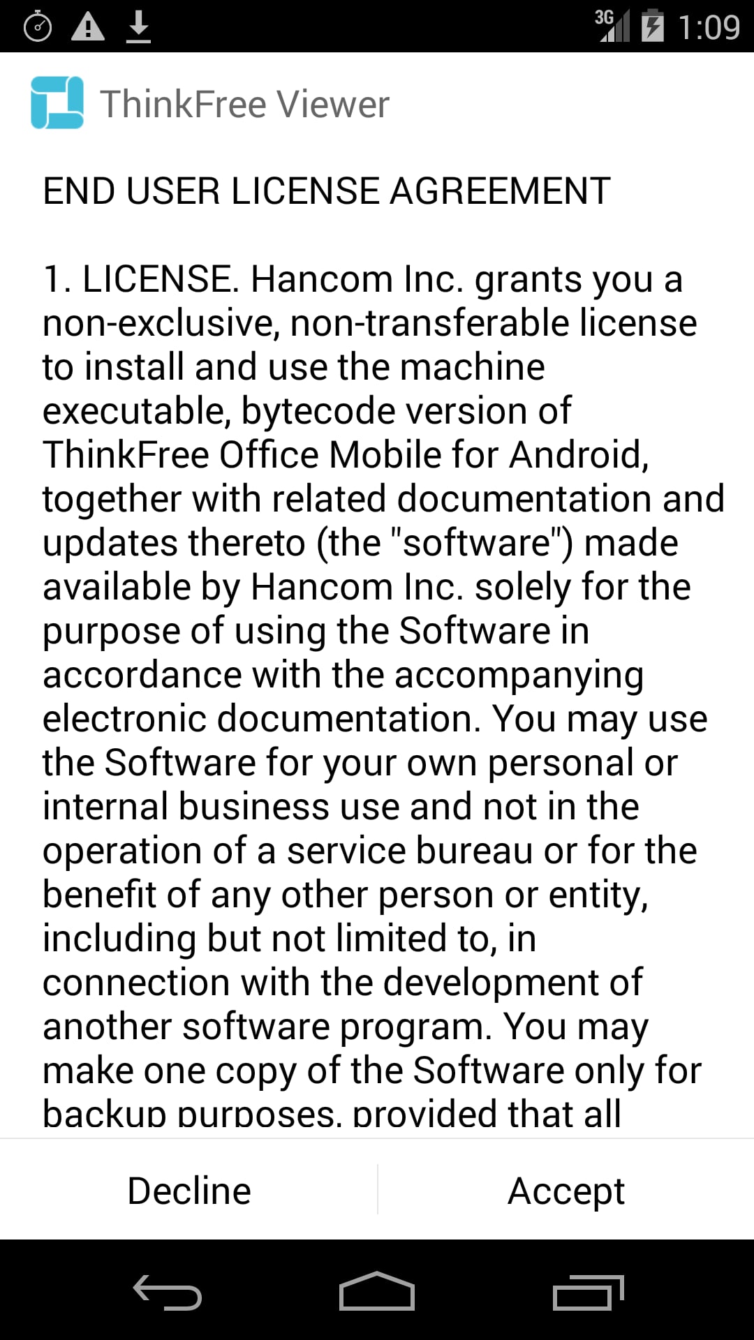 ThinkFree Viewer截图1