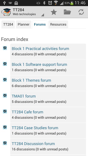 StudentHome (Open University)截图2