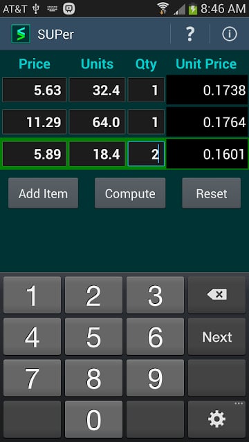 SUPer: Simple Unit Pricer截图1