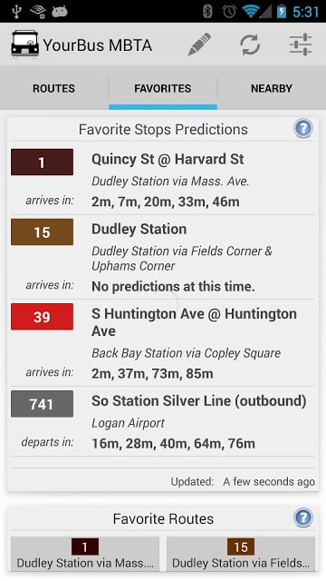 YourBus MBTA截图3