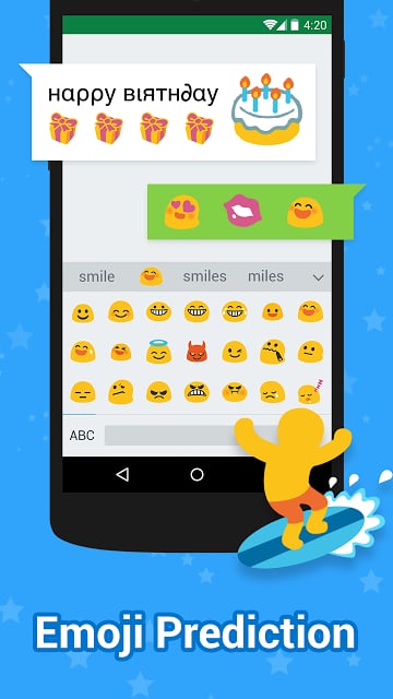 Emoji Keyboard Smiley Emoticon截图4