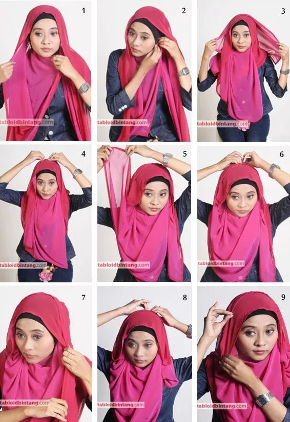 Hijab Styles Step By Step截图4