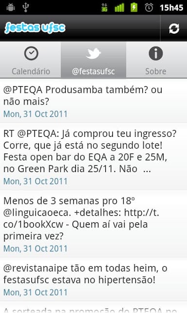 Festas UFSC截图2