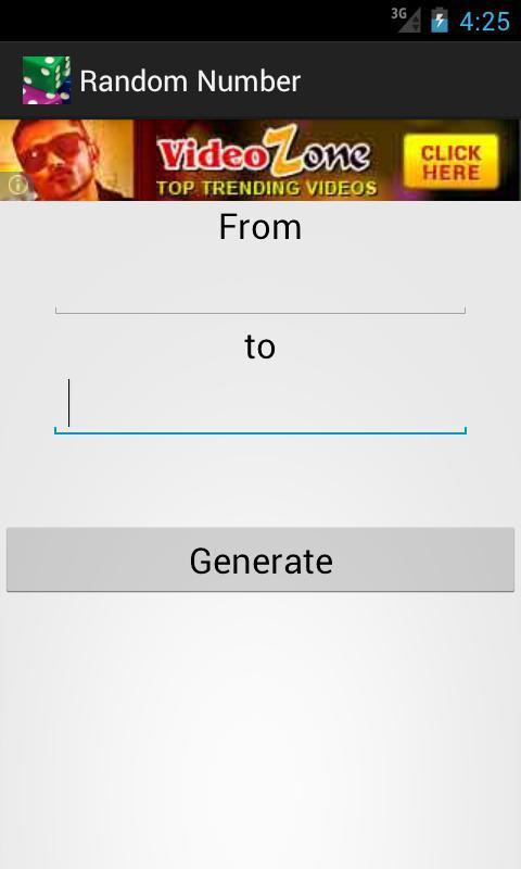 Random Number截图1