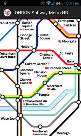 LONDON Subway Metro HD截图1