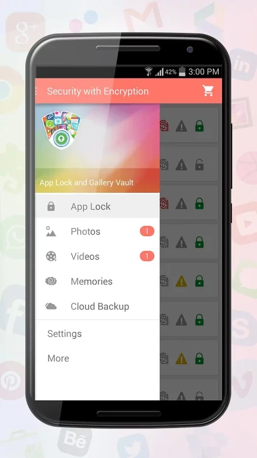 App Lock and Gallery Vault截图1