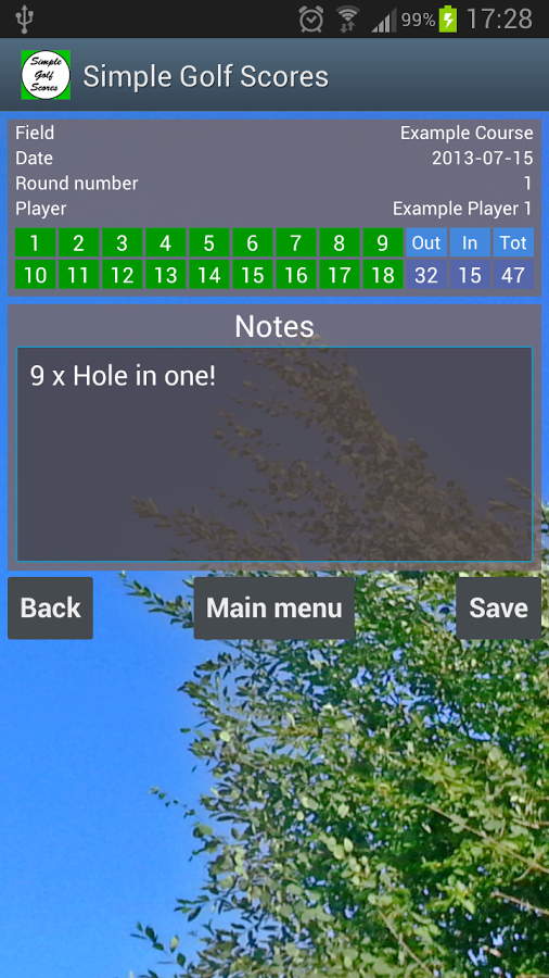 Simple Golf Scores截图7