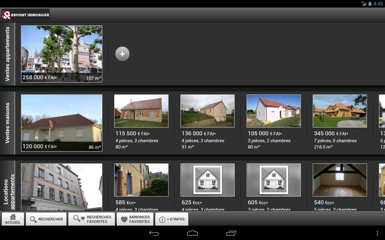 Rapinat Immobilier HD截图1