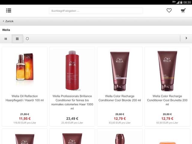 masterhair.de Shop截图1