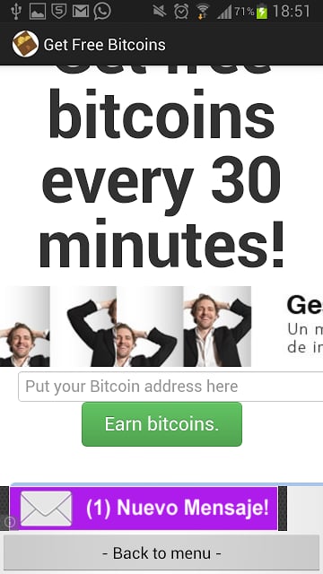 Bitcoins Gratis cada dia截图3