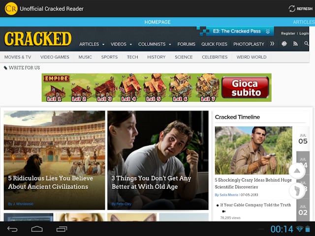 Unofficial Cracked Reader截图10