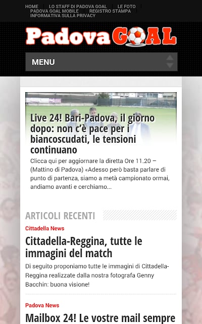 Padova Goal截图3