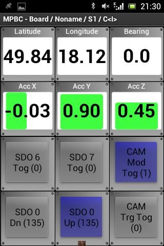 RC control, telemetry &amp; camera截图2