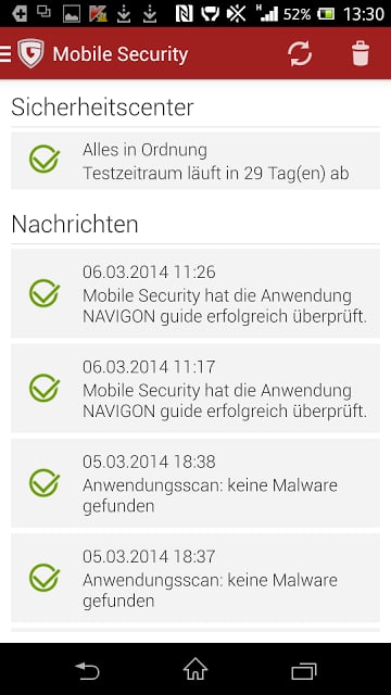 G Data – Mobile Security截图5