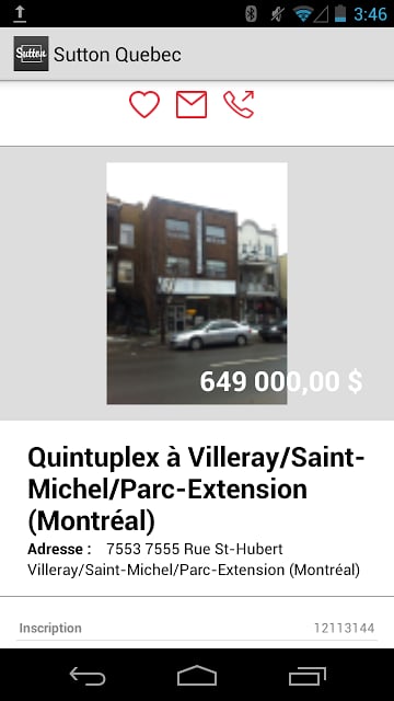 Sutton Qu&eacute;bec截图3