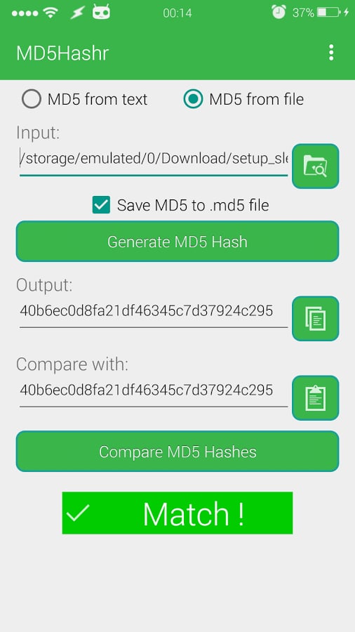 MD5Hashr截图1