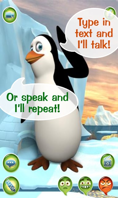 Talky Pat The Penguin HD FREE截图5