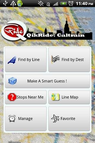 QikRide: Caltrain CA截图2