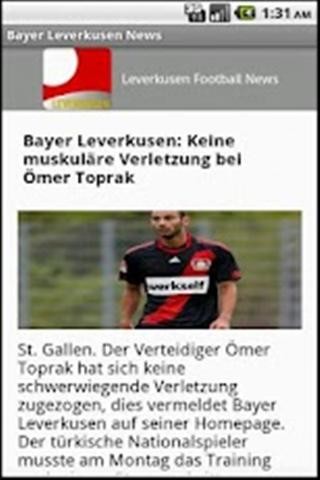 Bayer Leverkusen News截图2