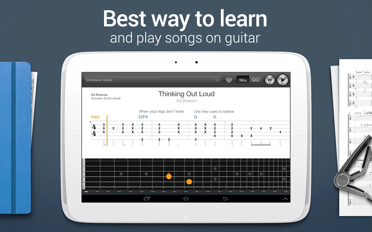 Tab Pro: #1 guitar tab service截图1