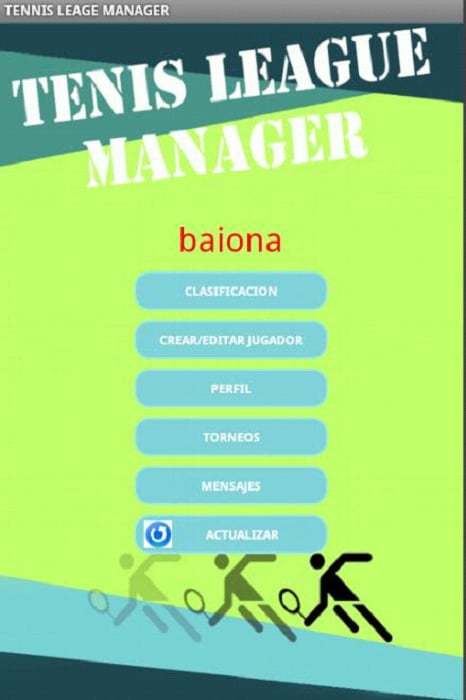 TENNIS LEAGE MANAGER截图2