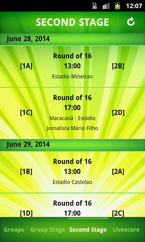 World Cup 2014 Scores/Re...截图2