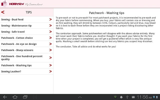 Hobbysew™ - Tablet Edition截图3