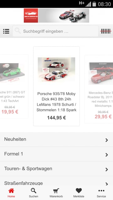 ck-modelcars Shop截图2