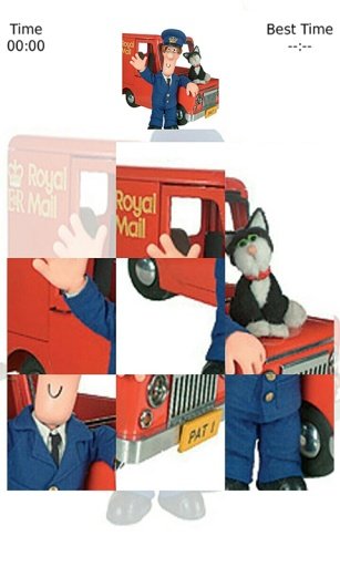 Postman Pat Sliding Puzzle截图3