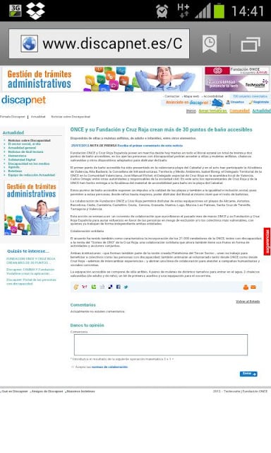 Discapnet noticias截图1