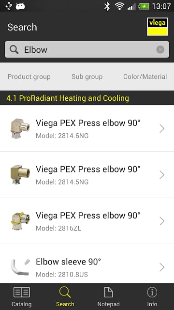 Viega LLC Catalog App截图2