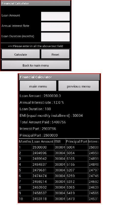 Financial Calculator Loan截图3